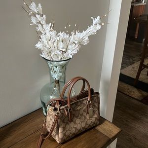 Coach mini satchel